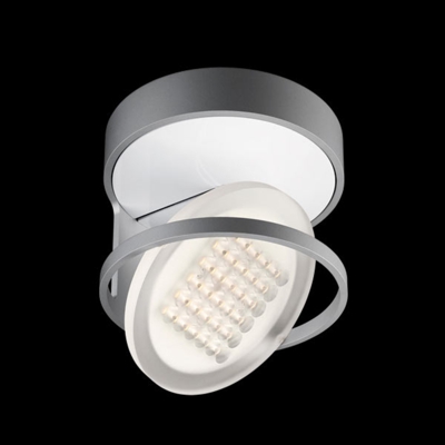 Nimbus Rim R 36 lámpara LED de techo, plateado