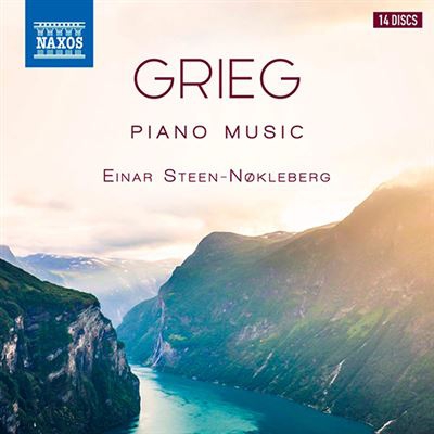 Box Set Grieg - Piano Music - 14 CD