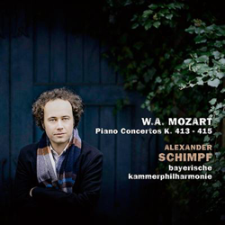 Mozart - Piano Concertos K. 413 - 415 características
