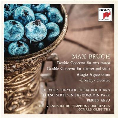 Max Bruch. Concerto Pianos, Concerto Clarinet y Viola