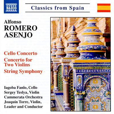 Romero Asenjo - Cello Concerto / Concerto for Two Violins / String Symphony