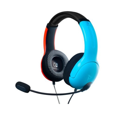 Headset gaming PDP LVL50 Rojo/Azul para Nintendo Switch