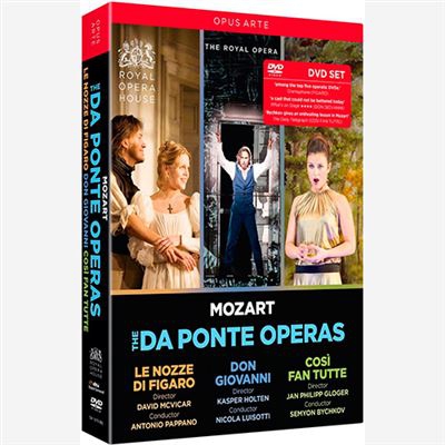 Mozart - The Da Ponte Operas - DVD