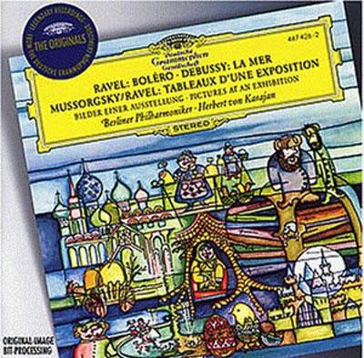 La mer, Bolero, Pictures At An Exhibition