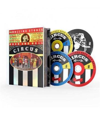 Box Rock and Roll Circus - 2 CD + Blu-Ray + DVD