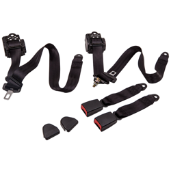 3 puntos Cinturón de seguridad Retráctil Regazo para Jeep Wrangler YJ 1982-1995 en oferta