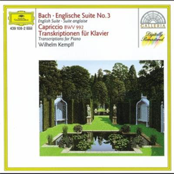 Bach: English Suite No.3; Capriccio BWV 922 / Transcriptions For Piano precio