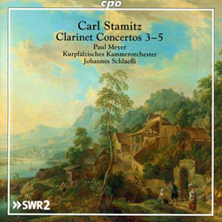 Carl Stamitz - Concertos for Clarinet & Orchestra precio