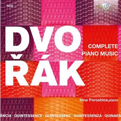 Dvorák 1841-1904. Complete Piano Music - 5 CD