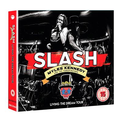 Box Set Slash featuring Myles Kennedy And The Conspirators - Living The Dream Tour - CD + Blu-ray + Audiobook