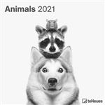 Calendario de pared 2021 Tenues animals