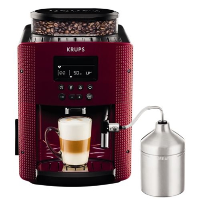 Cafetera Superautomática Krups Pisa EA8165 Rojo