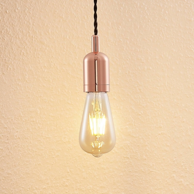 Lindby Vistoso lámpara colgante, cobre brillante