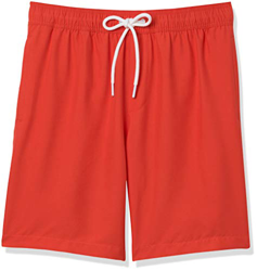 Amazon Essentials Bañador de 9"de secado rápido fashion-swim-trunks, Anaranjado encendido, US XS (EU XS) características