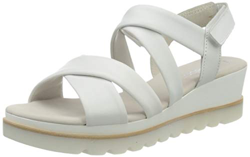Gabor Shoes Gabor Casual, Sandalia con Pulsera Mujer, Blanco (Weiss 21), 42 EU en oferta