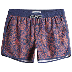 MaaMgic Bañador Hombre de Natación Secado Rápido Interior de Malla Pantalones Cortos d'Aire Vintage 80s 90s precio