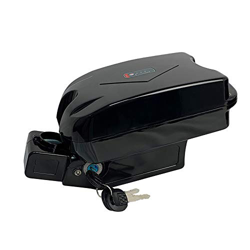 MXS 36v 48v Caja de batería de Bicicleta eléctrica Frog Ebike Caja de batería 60pcs 18650 Asiento de celda Tubo hacia Abajo Caja de batería vacía (36V características