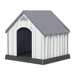 7H SEVEN HOUSE Caseta de Resina para Perros 92x87x91cm 7house en oferta