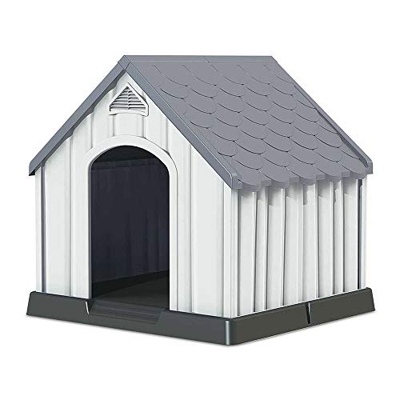 7H SEVEN HOUSE Caseta de Resina para Perros 92x87x91cm 7house