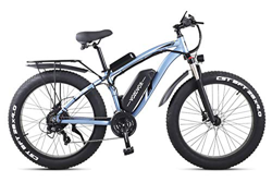 VOZCVOX Bicicleta Eléctrica de Montaña Ebike 26 Pulgadas, 1000W, Batería de Litio 48V 17Ah en oferta
