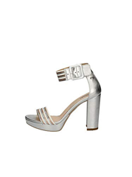 Nero Giardini Mujer Sandalia con el Punto de Color de Plata de Alta talón E012203D 700 Nueva colección Primavera Verano 2020 (38) características