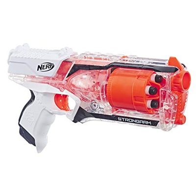 Nerf- Strongarm Clear, Color transparente (Hasbro E5753F03)