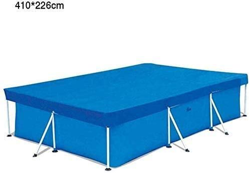 Dljyy Piscinas Infantiles Piscina Cubierta a Prueba de Polvo a Prueba de Lluvia Anti-UV Espesado Piscina Cubierta del Protector (Size : Rectangular Po precio