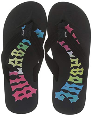 Billabong All Day Theme, Chanclas para Hombre, Negro Black Neon 4565, 43 EU
