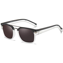 SHEEN KELLY Gafas de sol cuadradas polarizadas para hombres Mujeres Gafas de sol retro de aviador Gafas de sol Tony stark Gafas de sol uv400 Gafas de  características