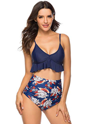 heekpek Bañador Dos Piezas Mujer Conjuntos de Verano Mujer Bañadores de Mujer Trajes de Baño para Mujer Tankinis Bikinis Sexy Push up características