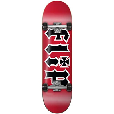 HKD Red 8.25"x31.85" Flip Complete Skateboard