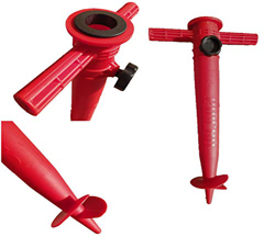 Soporte sombrilla Sistema Patentado Pincho 32x18x8 cm en oferta
