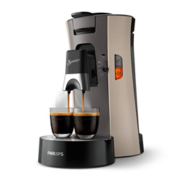 Philips Senseo Select CSA240/30 - Cafetera monodosis (selección de intensidad, función de memoria, plástico reciclado, incluye 80 cápsulas y dosificad precio
