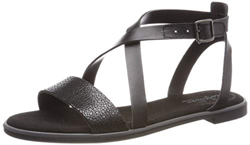 Clarks Bay Rosie, Sandalia con Pulsera Mujer, Negro (Black Interest-), 39.5 EU precio