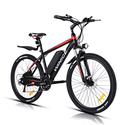 VIVI Bicicleta Electrica 350W Bicicleta Eléctrica Montaña, Bicicleta Montaña Adulto Bicicleta Electrica 26", Batería de 10.4Ah, 32 km/h Velocidad MÁX  en oferta
