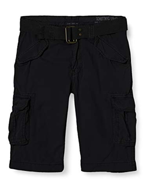 Schott NYC Trbatle30pkr Bañador, Negro (Black Black), W34 (Talla del Fabricante: 34) para Hombre