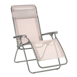 Lafuma MOBILIER Tumbona Relax, Plegable y Ajustable, R Clip, Batyline, Magnolia, LFM4020-9269 características