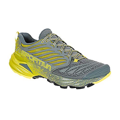 LA SPORTIVA Akasha, Zapatillas de montaña Hombre, Clay/Kiwi, 40.5 EU