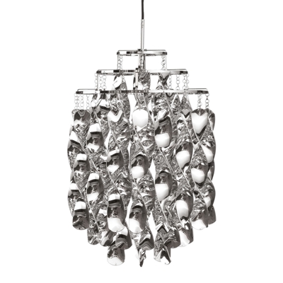 VERPAN Spiral Mini - lámpara colgante en plata