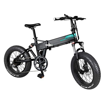 FIIDO M1 - Bicicleta eléctrica de 20 pulgadas para adultos, batería de iones de litio de 36 V, 250 W, 12,5 Ah, batería extraíble, recibo de 5 a 7 días