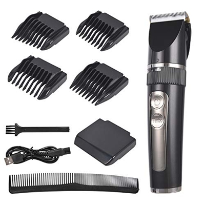 Bomstar Cortapelos Profesional Hombre Máquina de Cortar Pelo Cortador de Pelo Recargable,Barbero Electrico,Recortador de Barba Inalámbrico Y Precisión