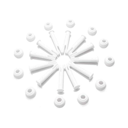 TIANTI 12 Piezas Repuesto de Piscina de Plastico, Piscina Redonda con Estructura de Metal, Adecuado para La Mayoría de Las Piscinas de Verano con Estr características