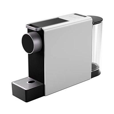 Scishare Cápsula cafetera de dos tazas, tamaños de cápsula, compatible con diseño minimalista, 19 bar, presión de bombeo Lungo, bebidas expreso, buen