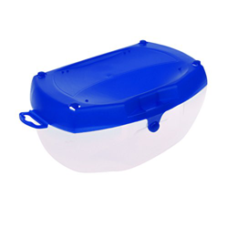 Baoblaze Multifuncional Caja de Plástico Envase de Gafas de Buceo Estuche Organizador - Azul características