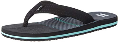 Billabong All Day Theme, Chanclas Hombre, Negro Charcoal 18, 43 EU