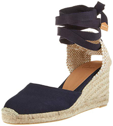 Castañer CARINA/6/001, Alpargatas para Mujer, Azul (Azul Marino 301), 38 EU precio