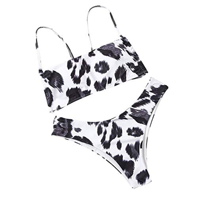 Snakell Bikinis Sets para Mujer Traje de Baño Sexy, Bikini De Traje De BañO De Dos Piezas con Triángulo Sexy para Mujer, Traje de Baño Estampado Retro