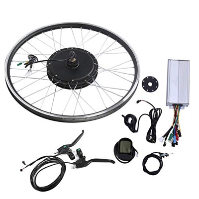 FEBT 700C Kit de conversión de Bicicleta eléctrica de Rueda Trasera, 48V 1000W E-Bike Potente Kit de Motor de buje con Controlador Inteligente, Kit de