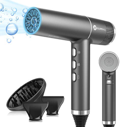 Secador de Pelo, Slopehill Secador Iónico Profesional con Motor sin Escobillas Exclusivo | IQ Perfecto | Microfiltro Innovador | Tecnología Oxy Activo en oferta