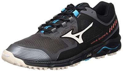 Mizuno Wave Daichi 5, Zapatillas para Carreras de montaña Mujer, Imán/Cgray/Azul Scuba, 42 EU